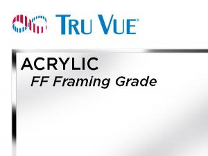 Tru Vue - 48x96 - .118 FF Framing Grade Acrylic - Clear