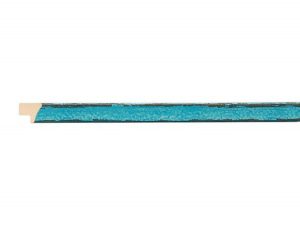 Fotiou Wood Moulding - TEAL DISTRESSED HIGH GLOSS